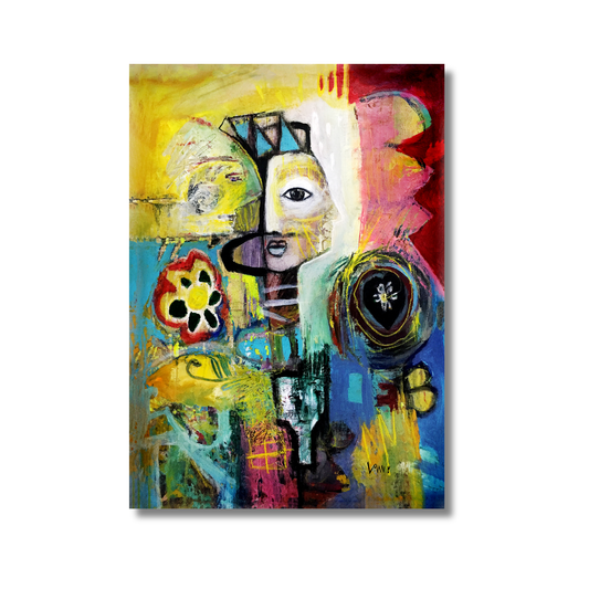 Time Lapse — Tirage d’Art Expressif en Techniques Mixtes par Ken Law | A2