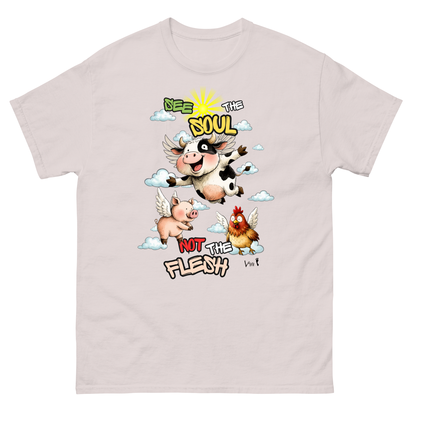 See the Soul, Not the Flesh — Animal Rights Tee