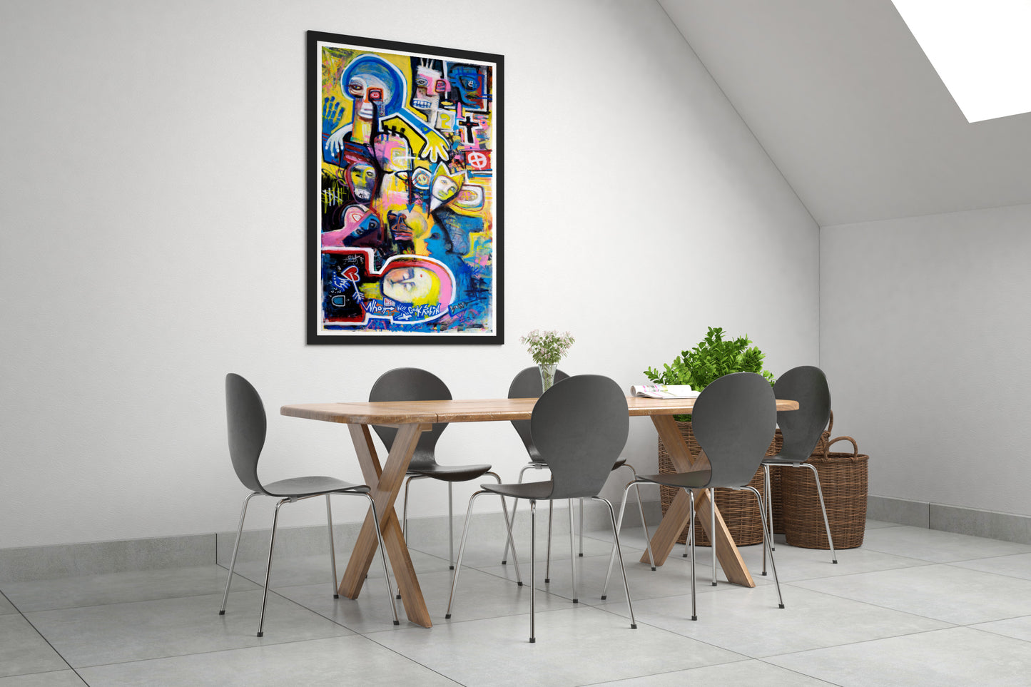 Sino ang Pumatay ng Tipong Robin Original Canvas Painting