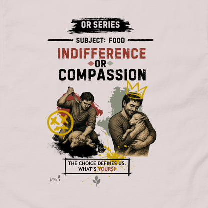 Indifference or Compassion | OR Series Unisex Graphic Tee