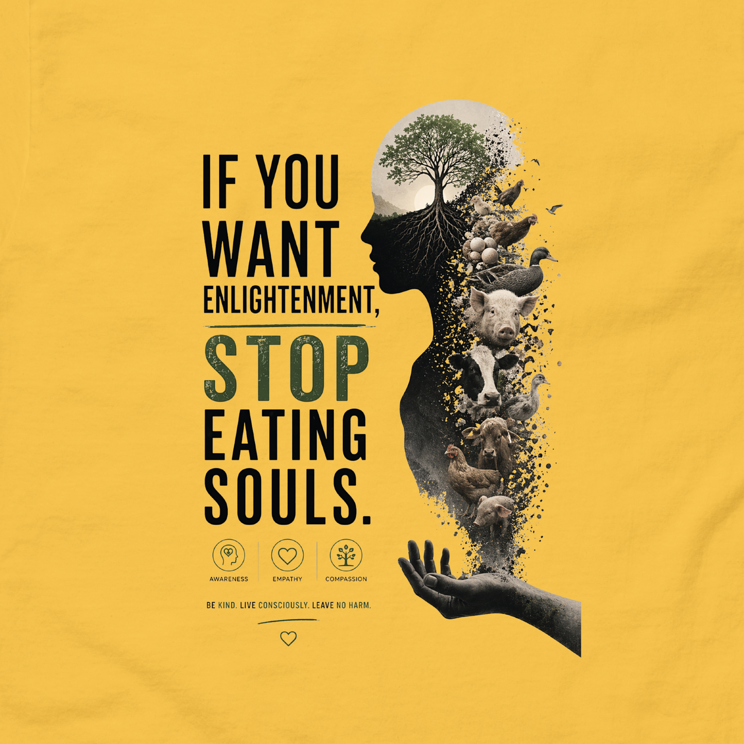 If You Want Enlightenment, Stop Eating Souls | Unisex Graphic Tee