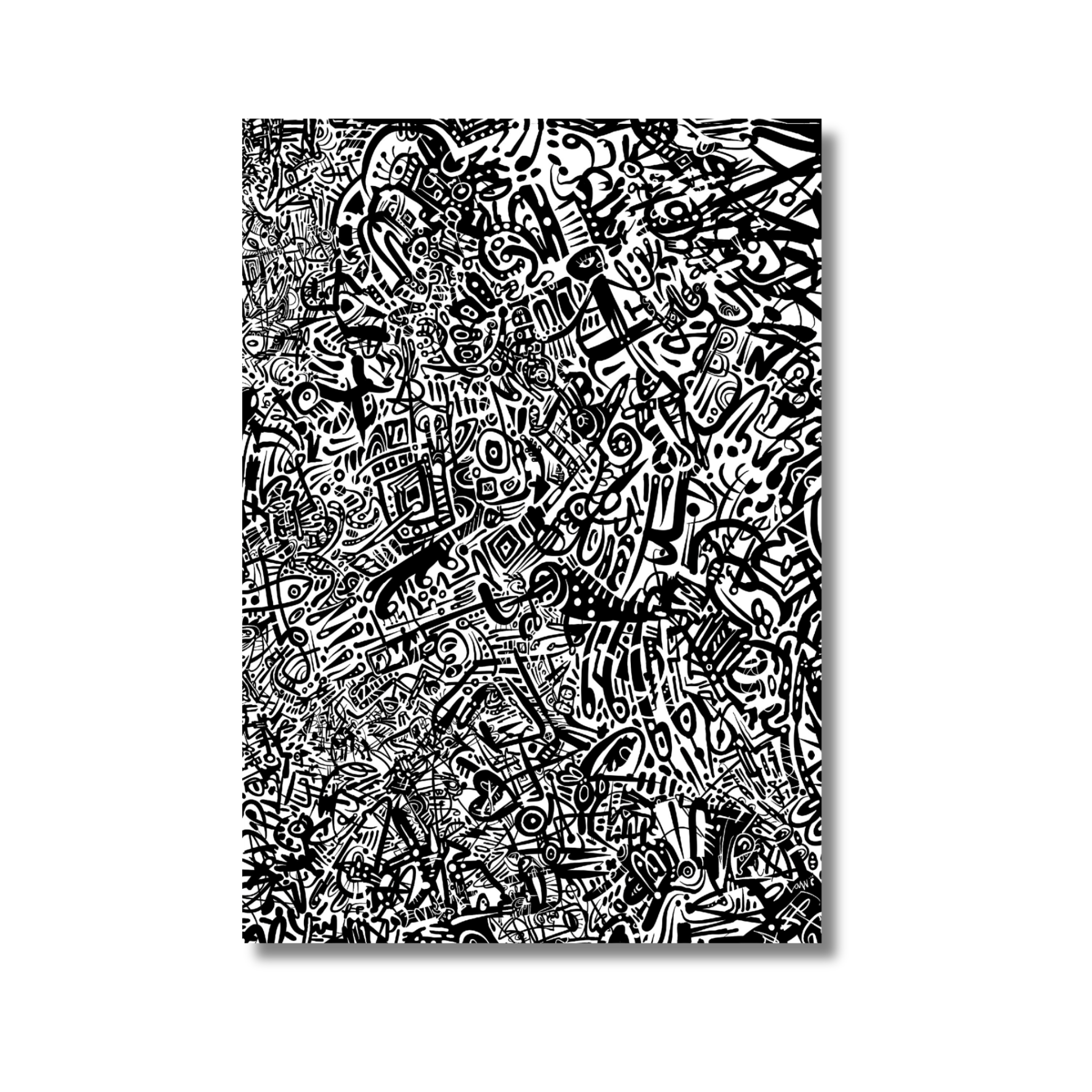 Lost In Space — Digital Art Print by Ken Law