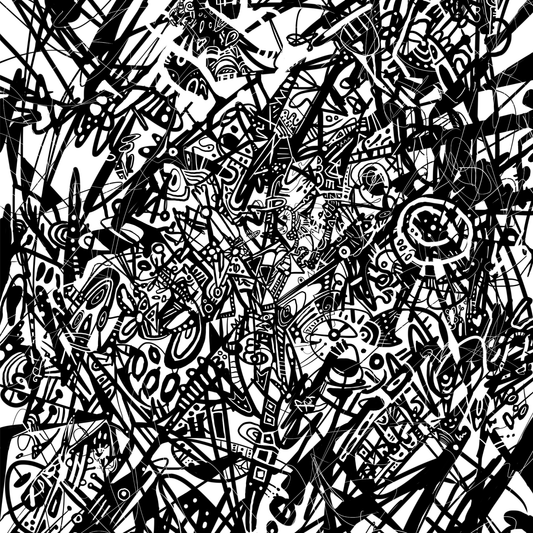 Métropolitain — Tirage d’Art à l’Encre Abstraite par Ken Law | A2