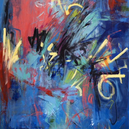 Momentum | A2 Size Abstract Giclée Art Print Ken Law Art