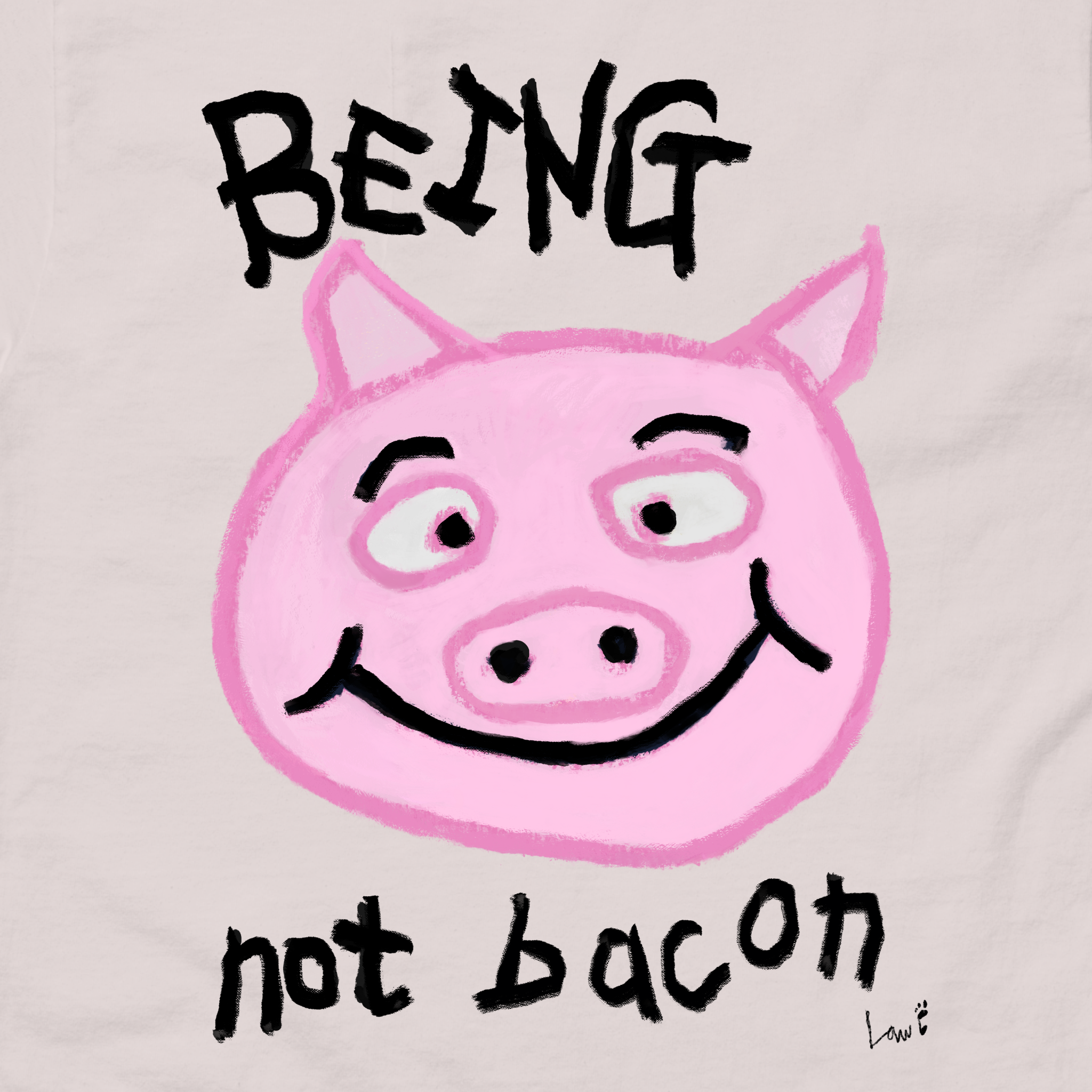 Not Bacon T-Shirt | Animal Rights Activism Tee