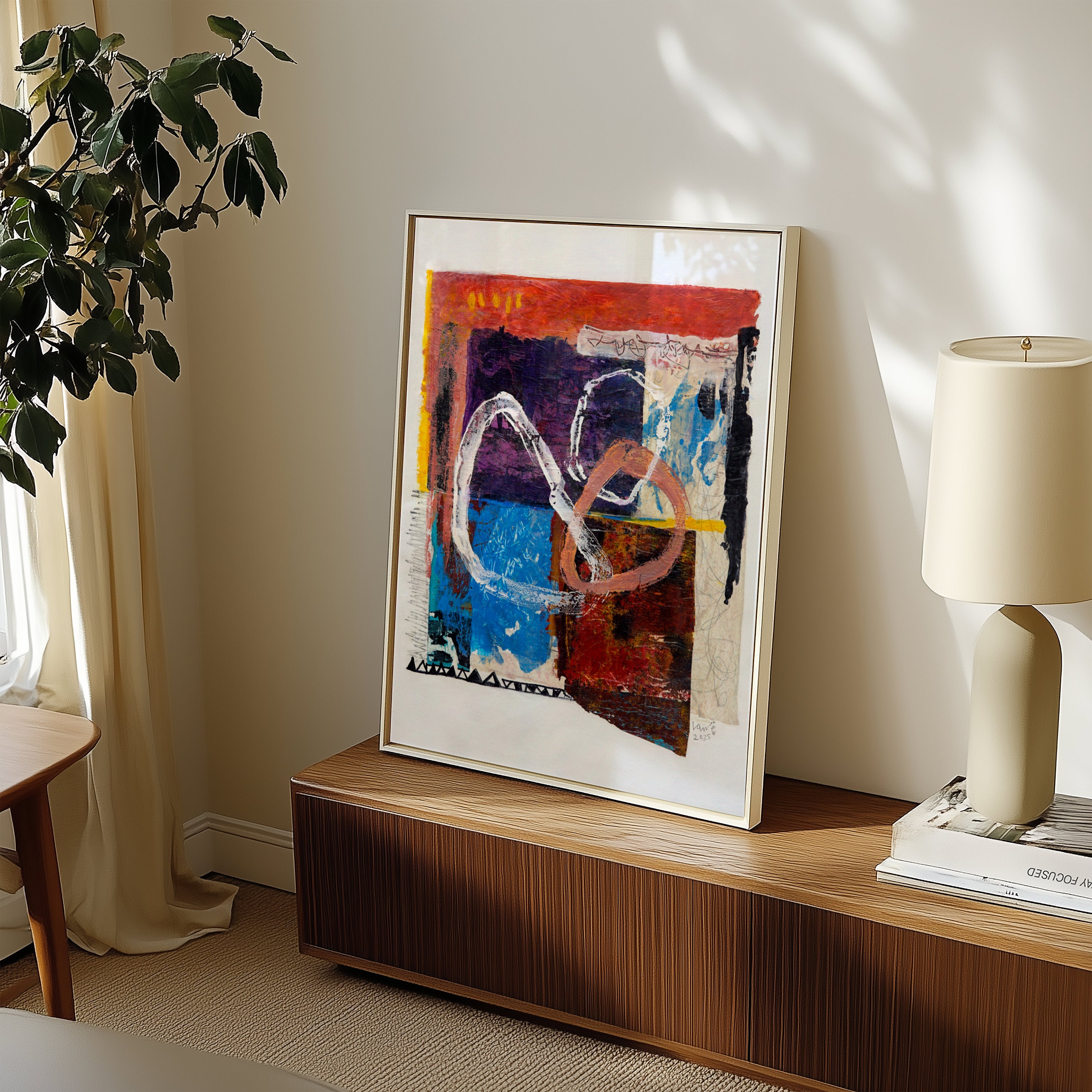 Box Of Magic — Original Abstract Painting | Ken Law Art – Art