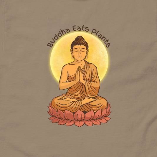 Buddha Eats Plants | Vegan Spiritual T-Shirt