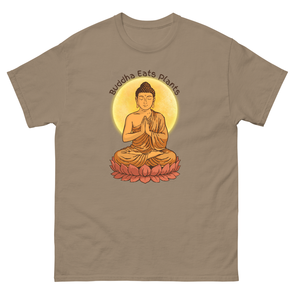 Buddha Eats Plants | Vegan Spiritual T-Shirt