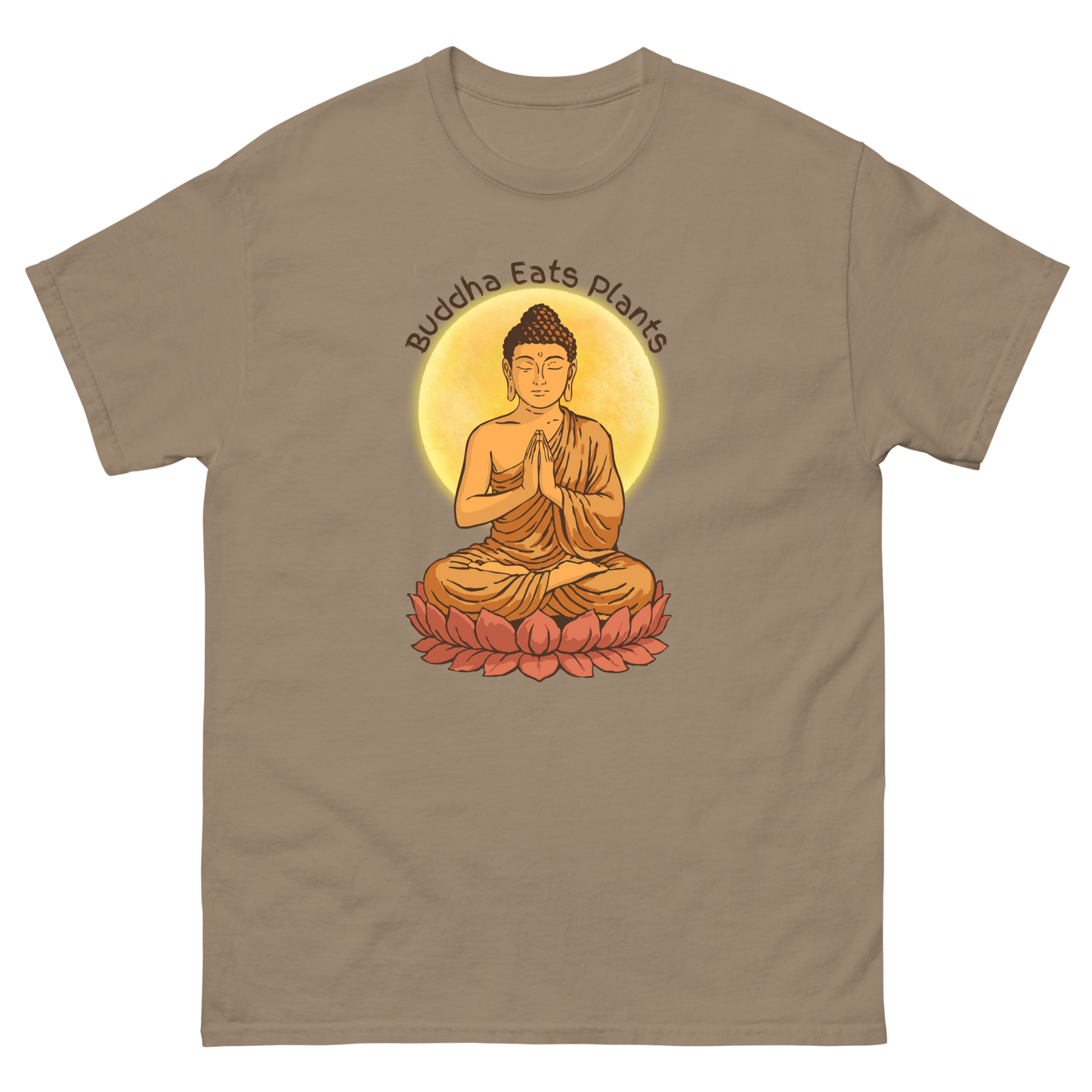 Buddha Eats Plants | Vegan Spiritual T-Shirt