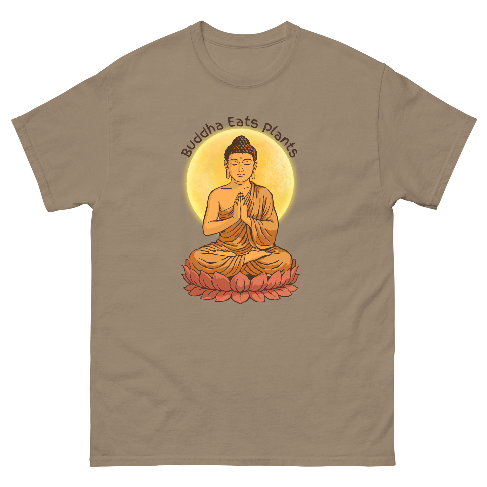 Buddha Eats Plants | Vegan Spiritual T-Shirt