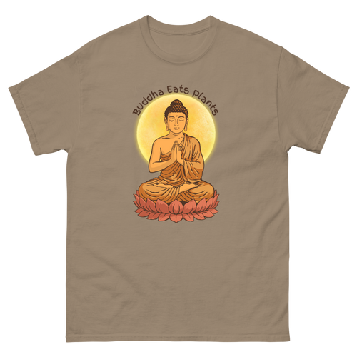 Buddha Eats Plants | Vegan Spiritual T-Shirt