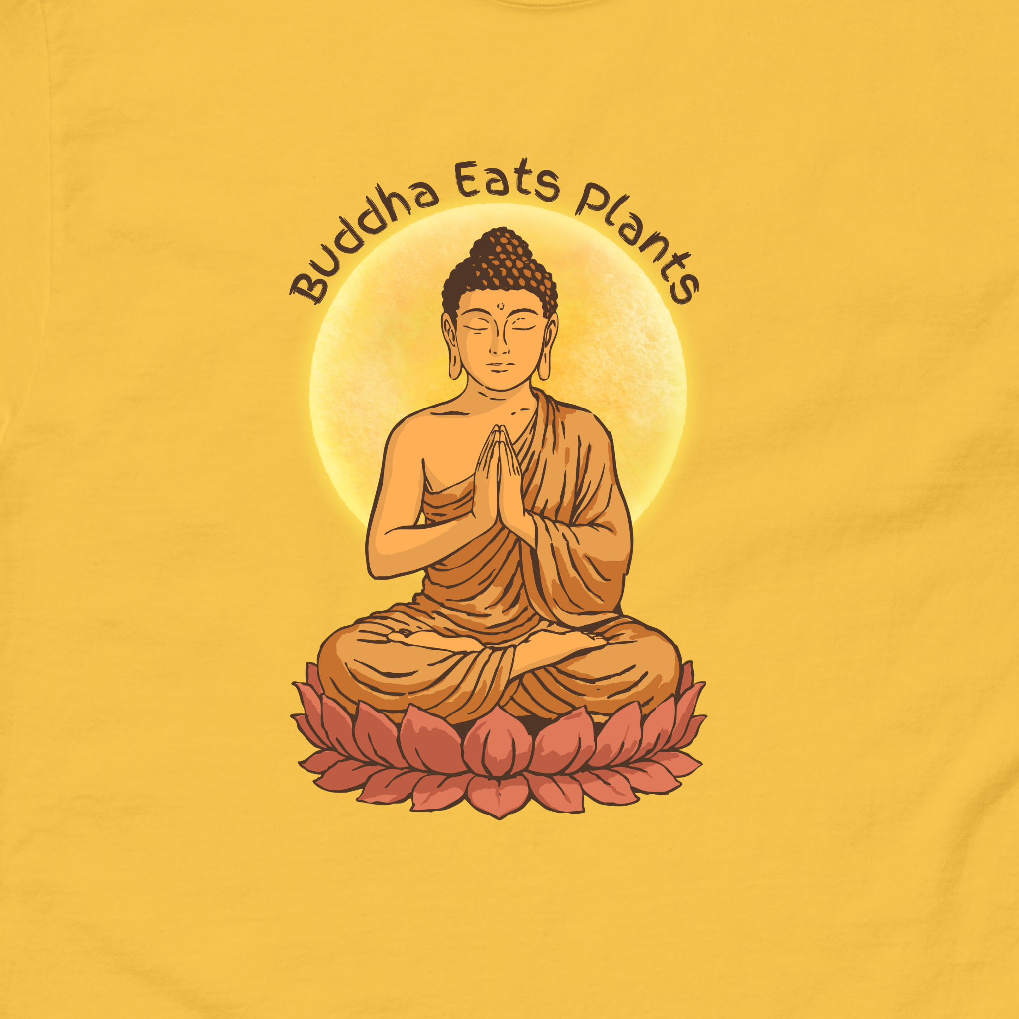 Buddha Eats Plants | Vegan Spiritual T-Shirt