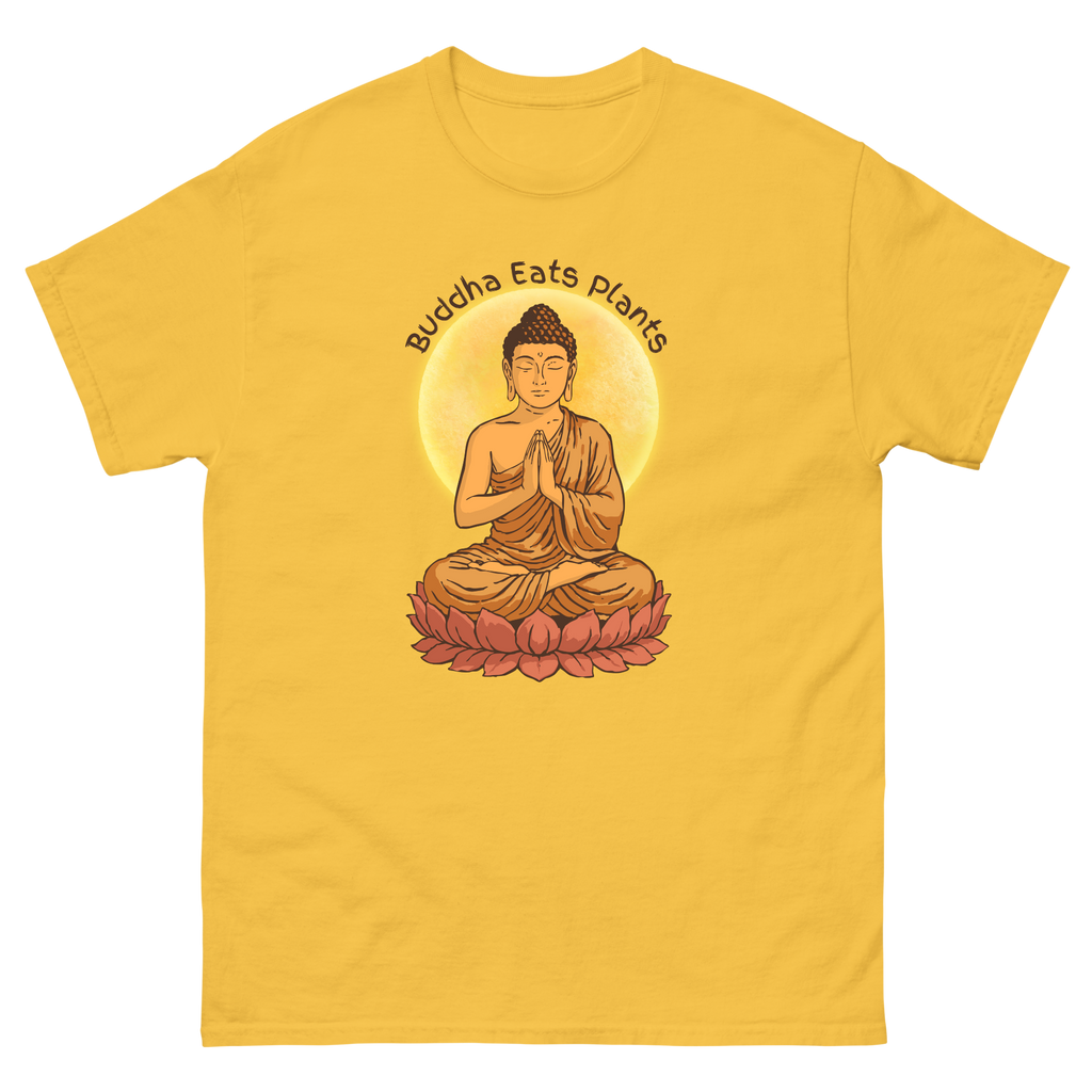 Buddha Eats Plants | Vegan Spiritual T-Shirt