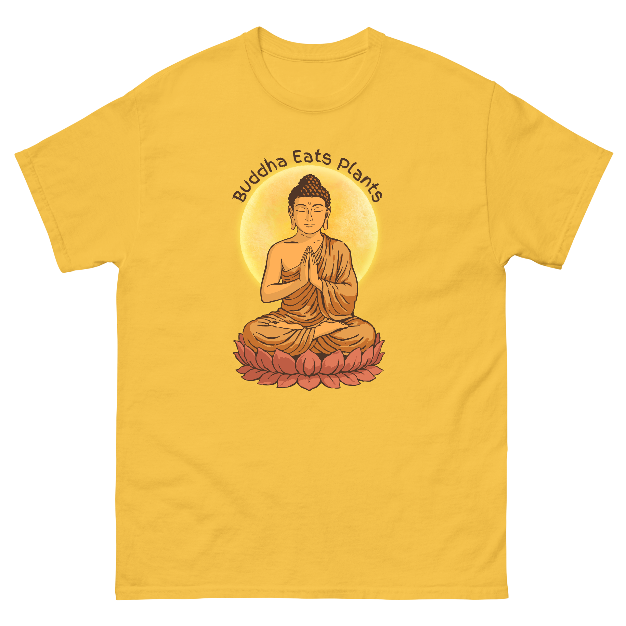 Buddha Eats Plants | Vegan Spiritual T-Shirt