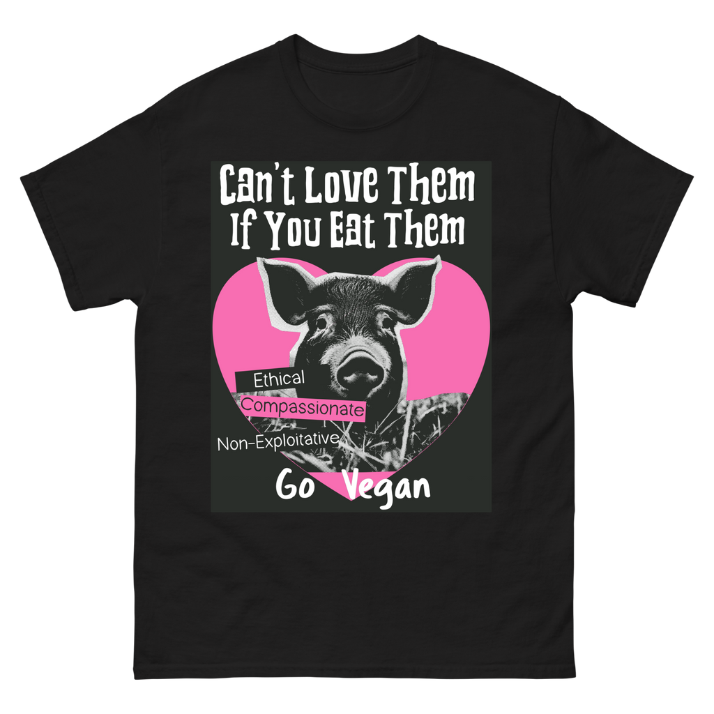 Can't Save Animals If You Eat Them | Vegan Activism T-Shirt