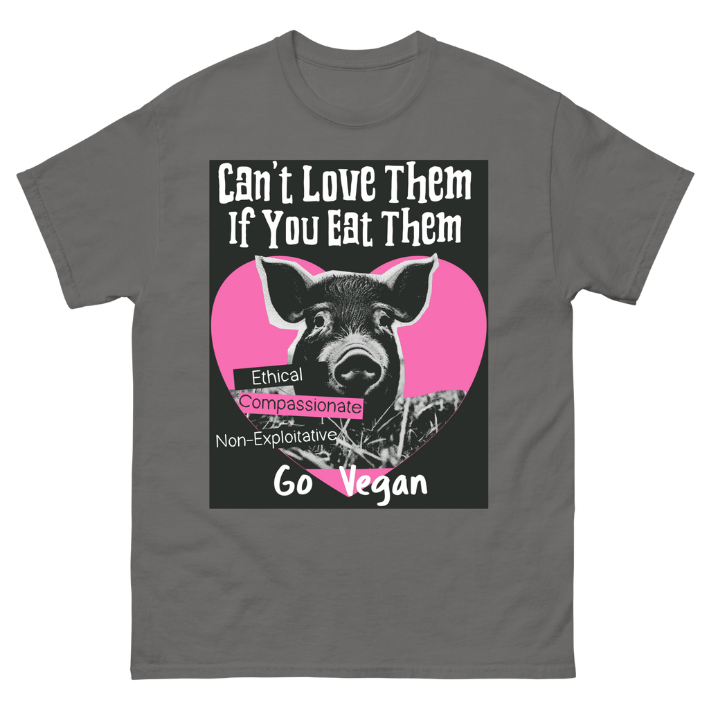 Can't Save Animals If You Eat Them | Vegan Activism T-Shirt