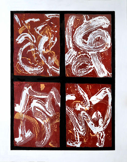 Dragon God — Original Abstract Painting