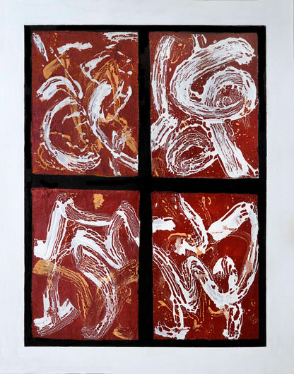 Dragon God — Original Abstract Painting