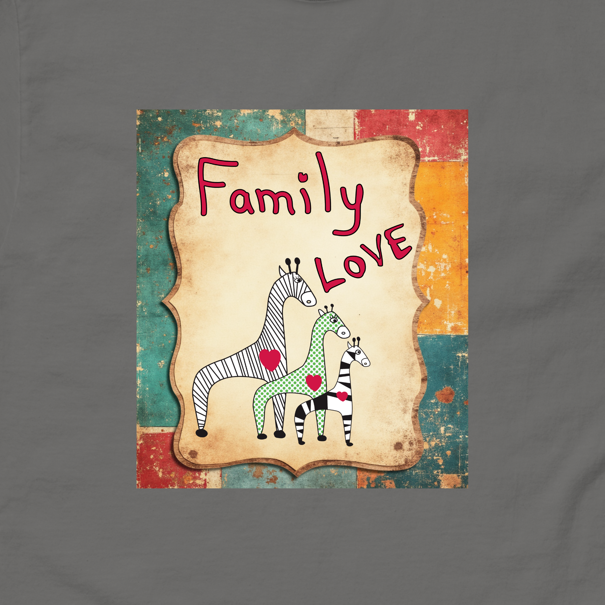 Family Love T-Shirt | Unisex Gildan 5000 Graphic Tee