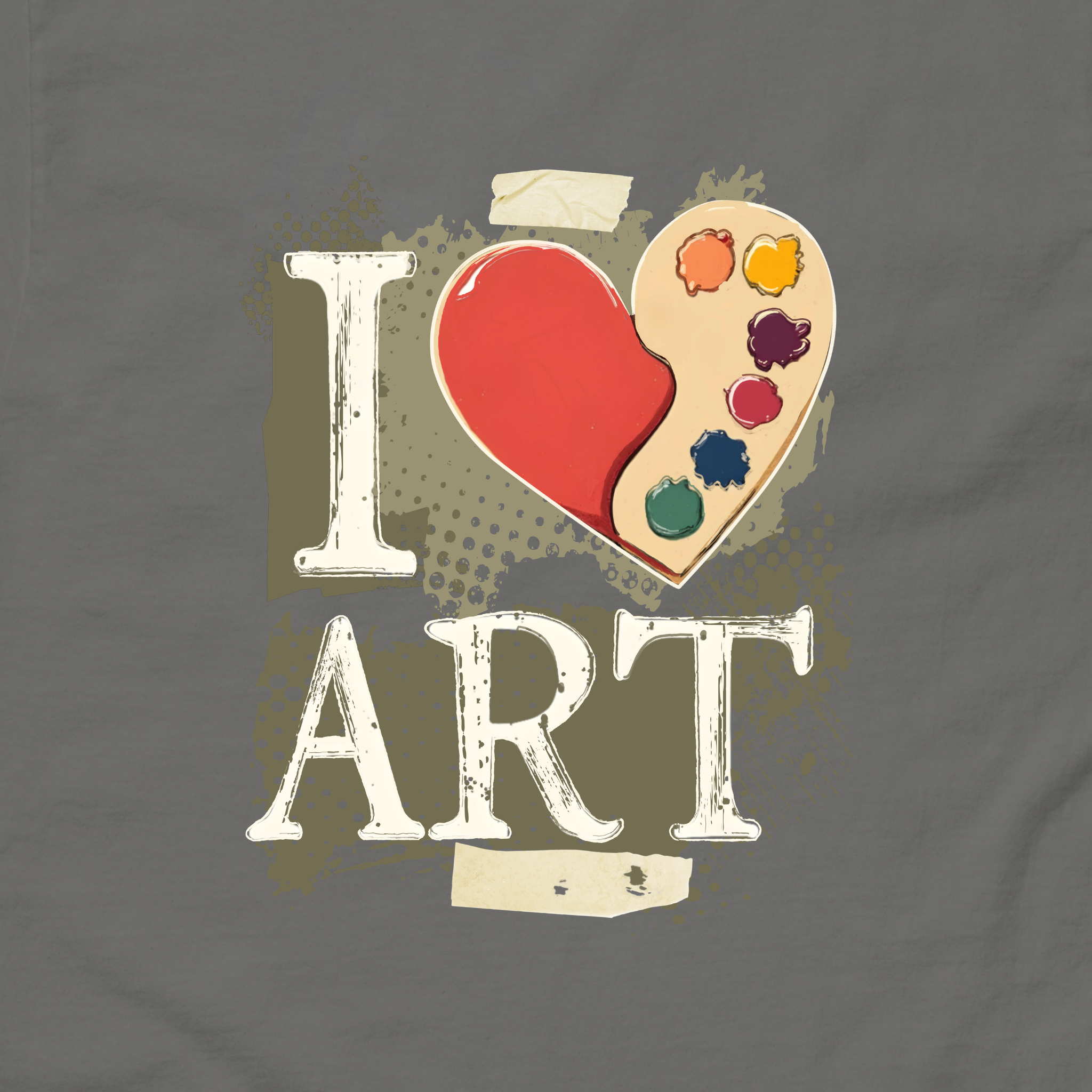 I Love Art | Unisex Graphic Tee