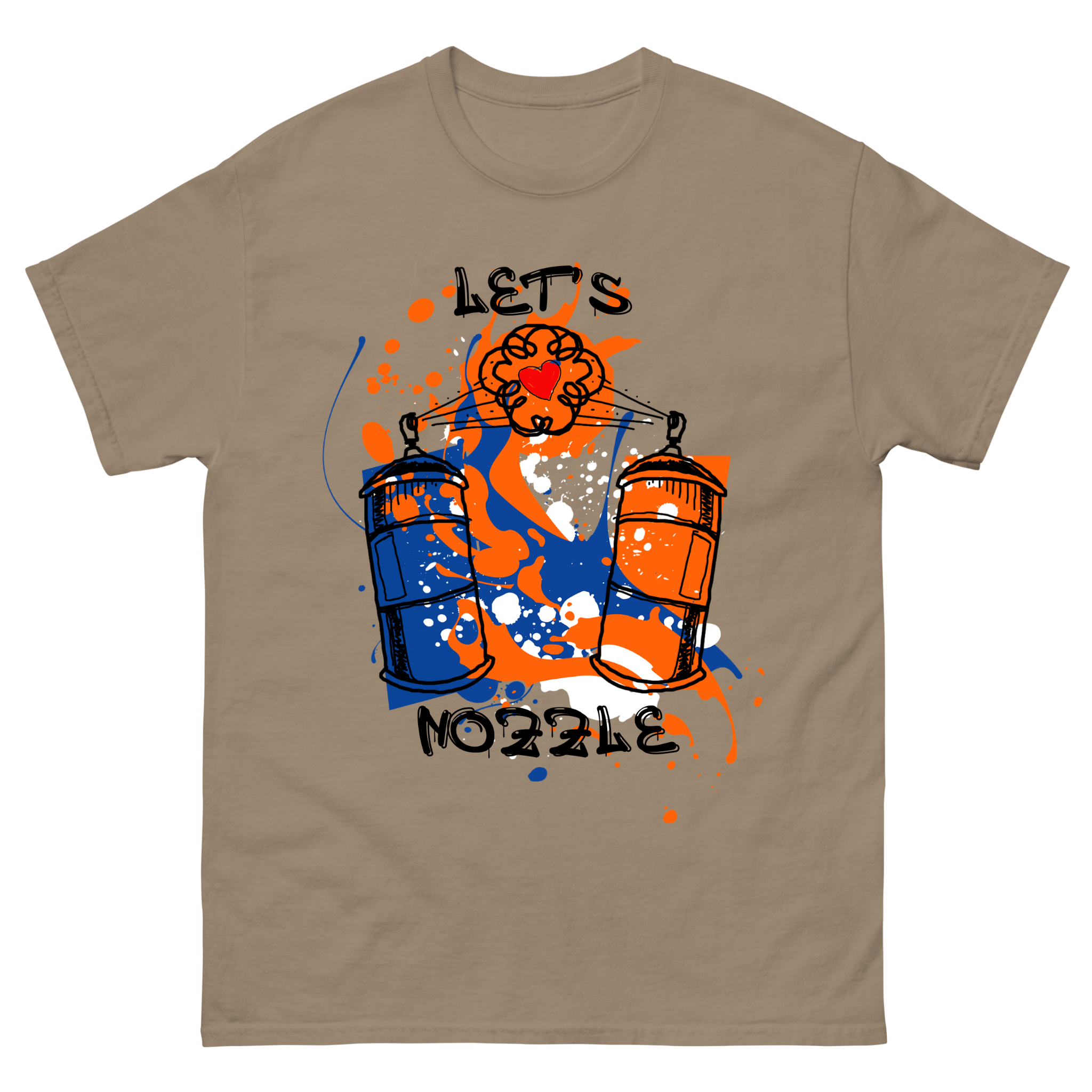 Let's Nozzle T-Shirt | Graffiti Artist Unisex Tee