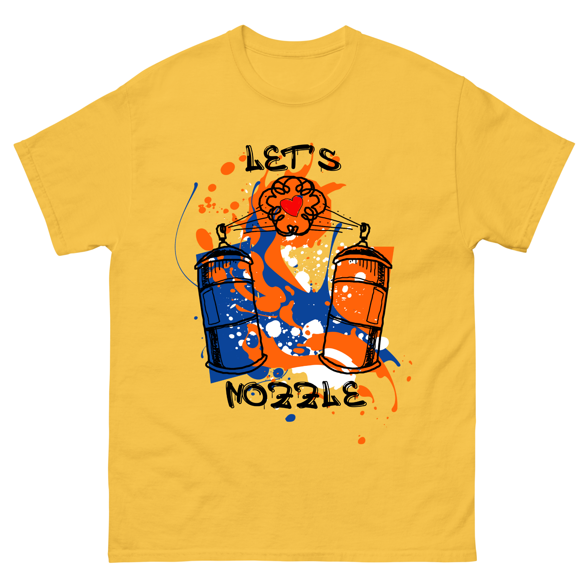 Let's Nozzle T-Shirt | Graffiti Artist Unisex Tee