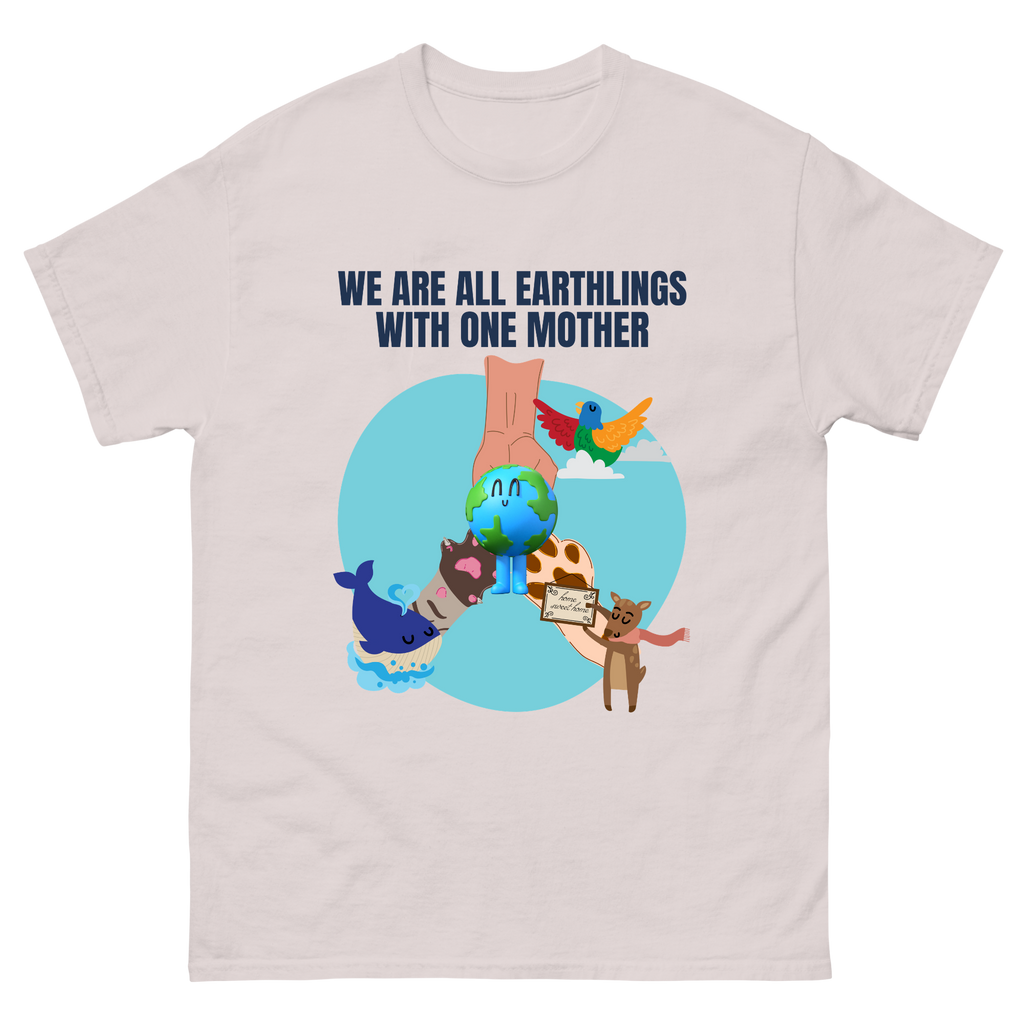 We Are All Earthlings with One Mother | Unity & Compassion Tee
