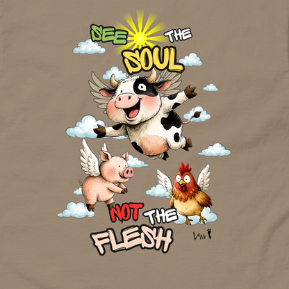 See the Soul, Not the Flesh — Animal Rights Tee