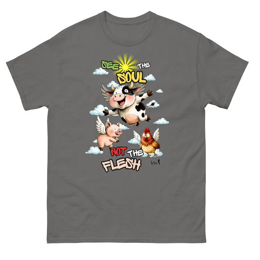 See the Soul, Not the Flesh — Animal Rights Tee