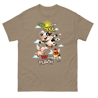 See the Soul, Not the Flesh — Animal Rights Tee