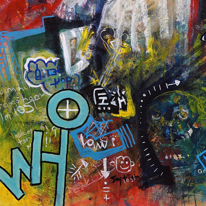 Stop — Original Canvas Painting