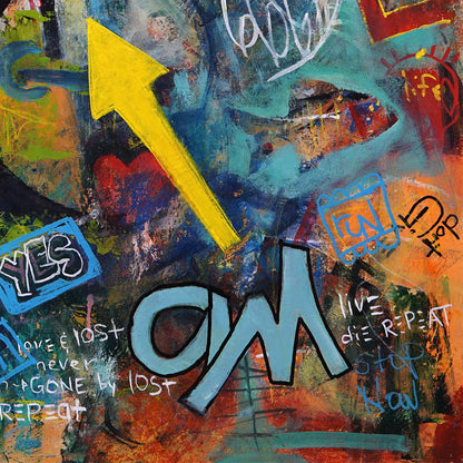 Stop — Original Canvas Painting