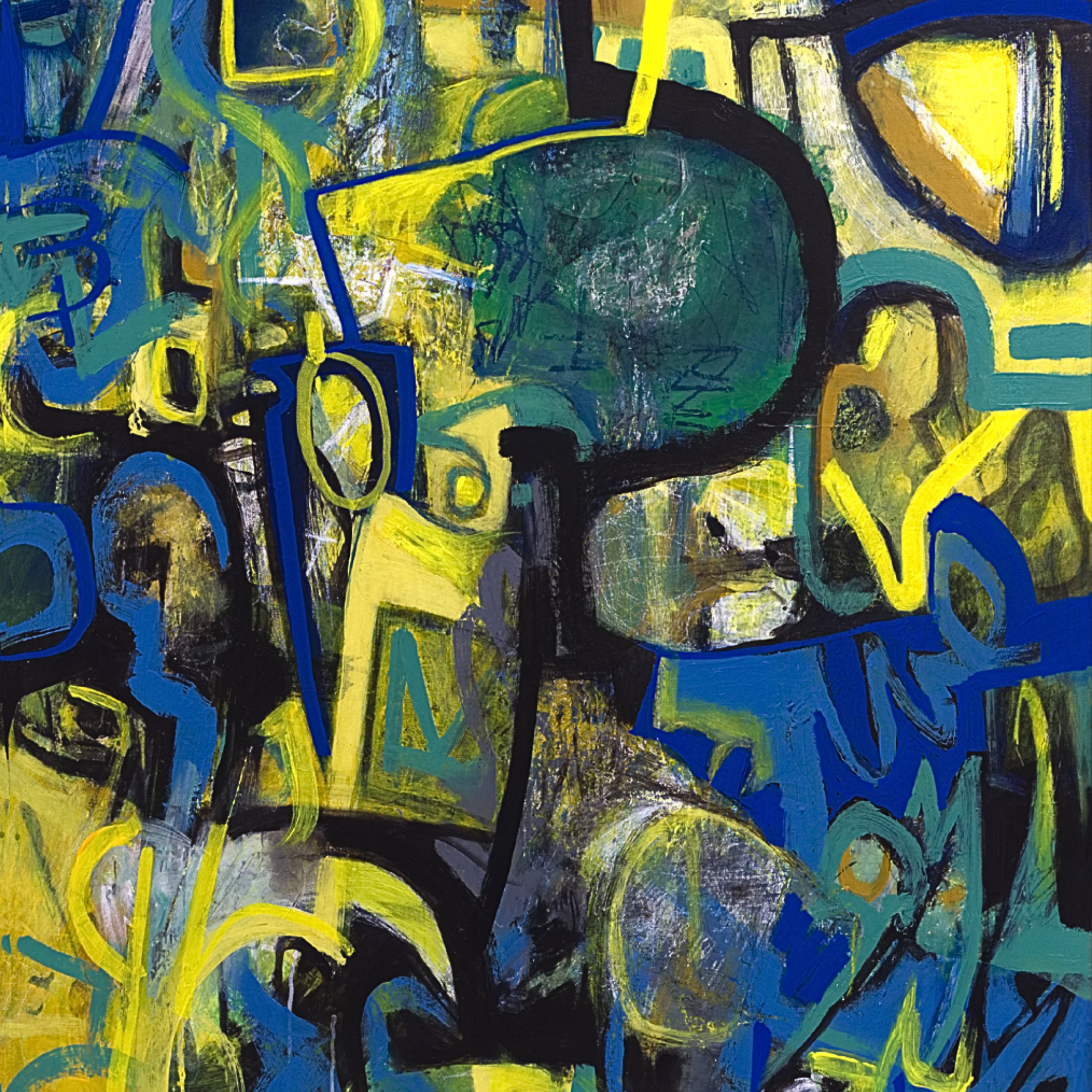 We — Abstract Expressionism | A2 Art Print