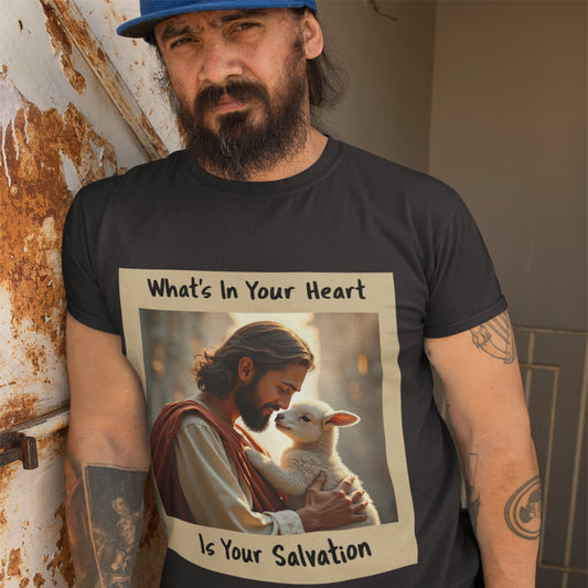 Jesus Loves Unisex classic tee all Cotton