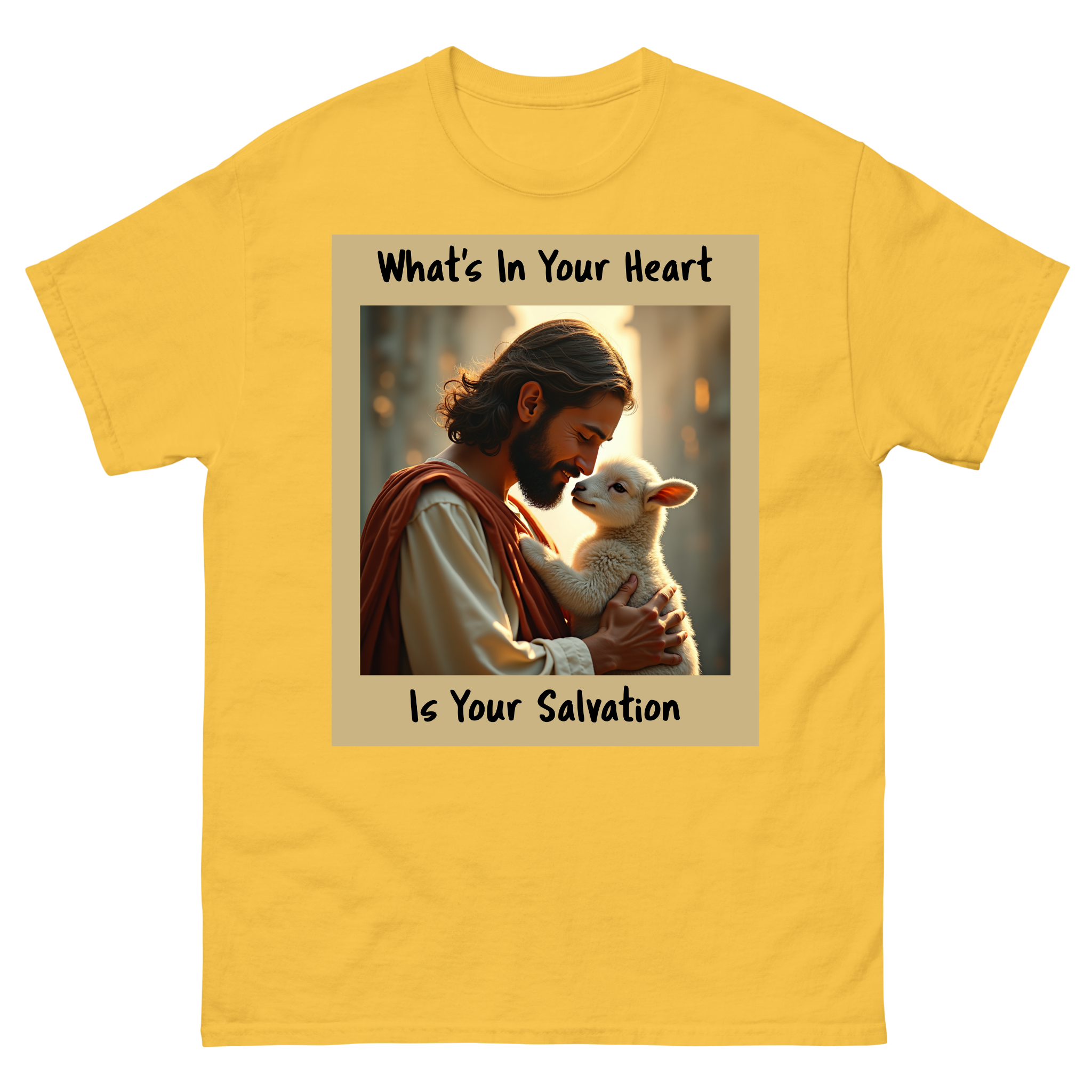 Jesus Loves T-Shirt | Faith-Based Unisex Cotton Tee