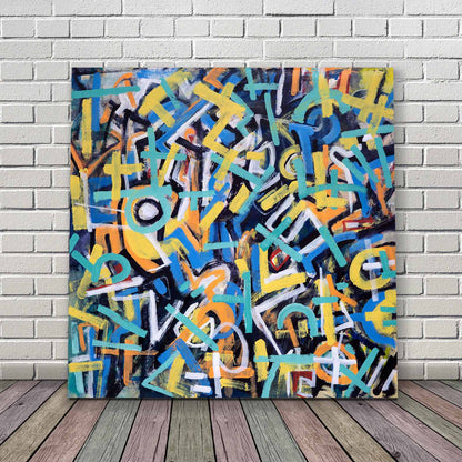 One Eye Jack — Peinture sur Toile Originale